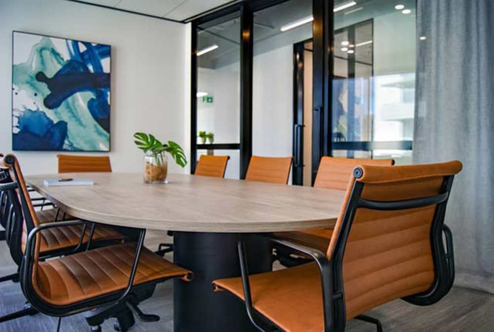 Hybrid office setup